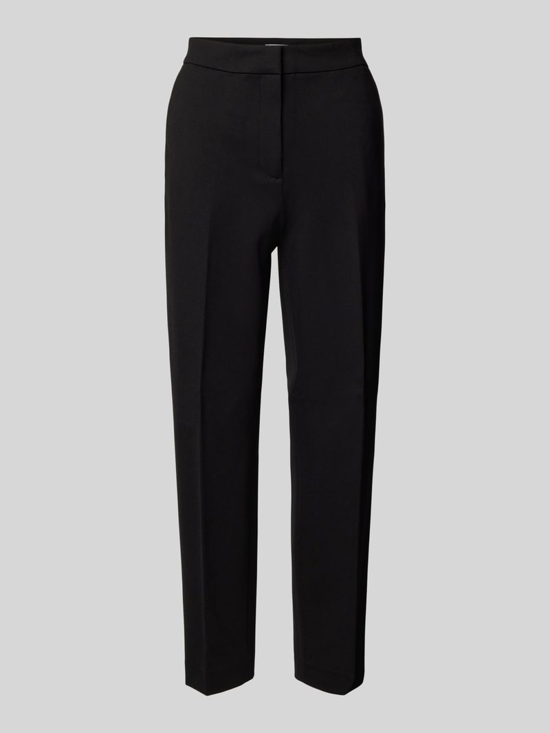 Jake*s Collection Regular fit stoffen broek met persplooien