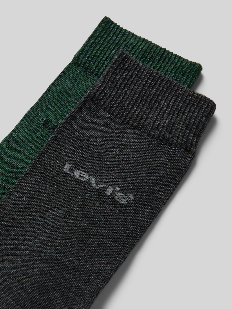 Levi's Sokken met ribboorden in een set van 2 paar