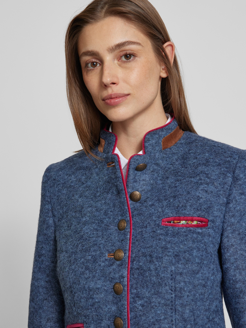 WHITE LABEL Blazer met opstaande kraag