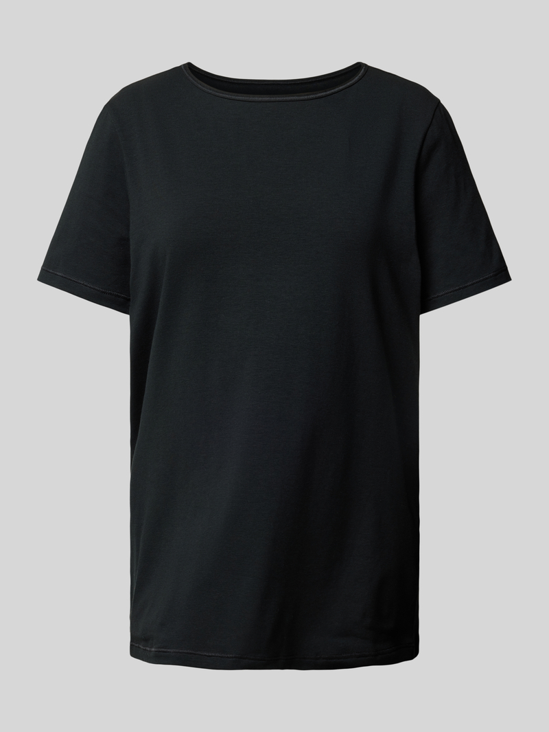 Sloggi T-shirt met geribde ronde hals