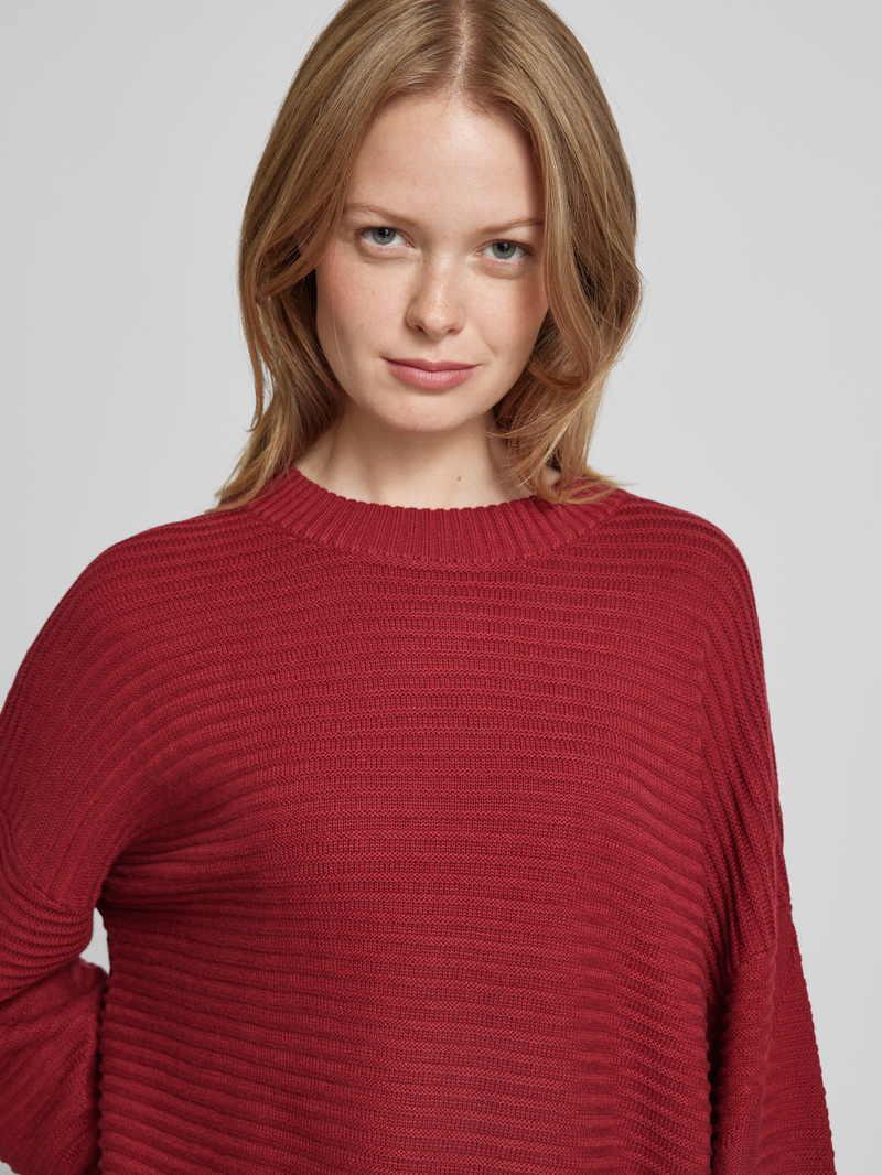 s.Oliver RED LABEL Gebreide pullover met structuurmotief