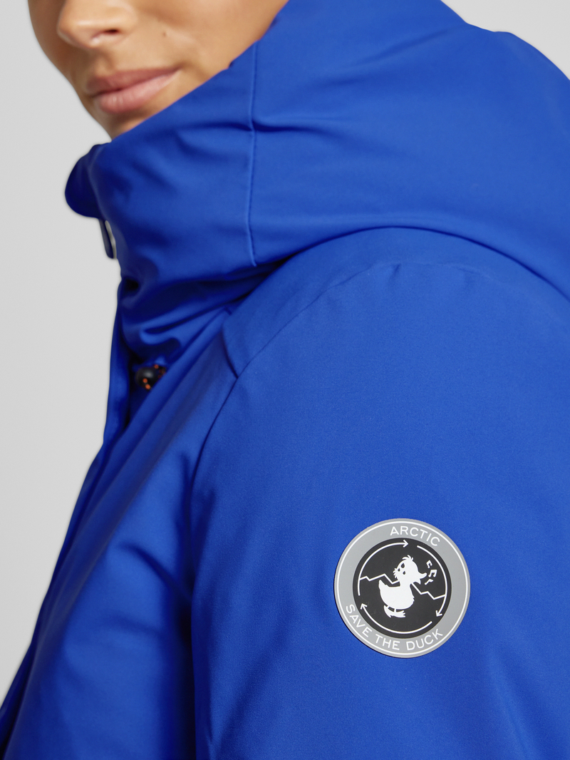 SAVE THE DUCK Lange jas met capuchon model 'NELLIE'