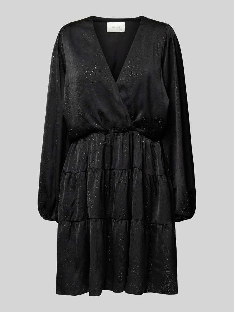 NEO NOIR Mini-jurk met effectgaren model 'VIVINA'