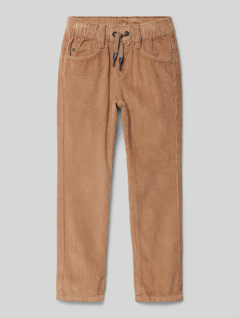 s.Oliver RED LABEL Relaxed fit corduroy broek van puur katoen model 'PELLE'