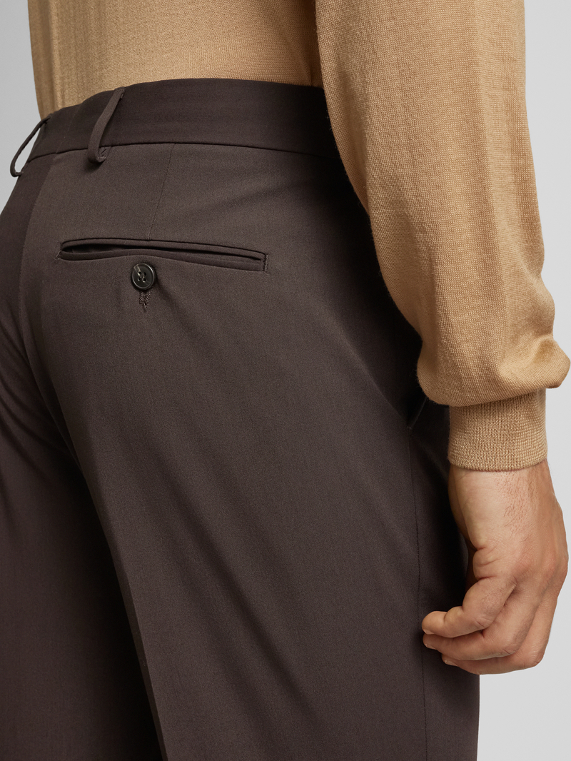 Selected Homme Slim fit pantalon met persplooien model 'LIAM'
