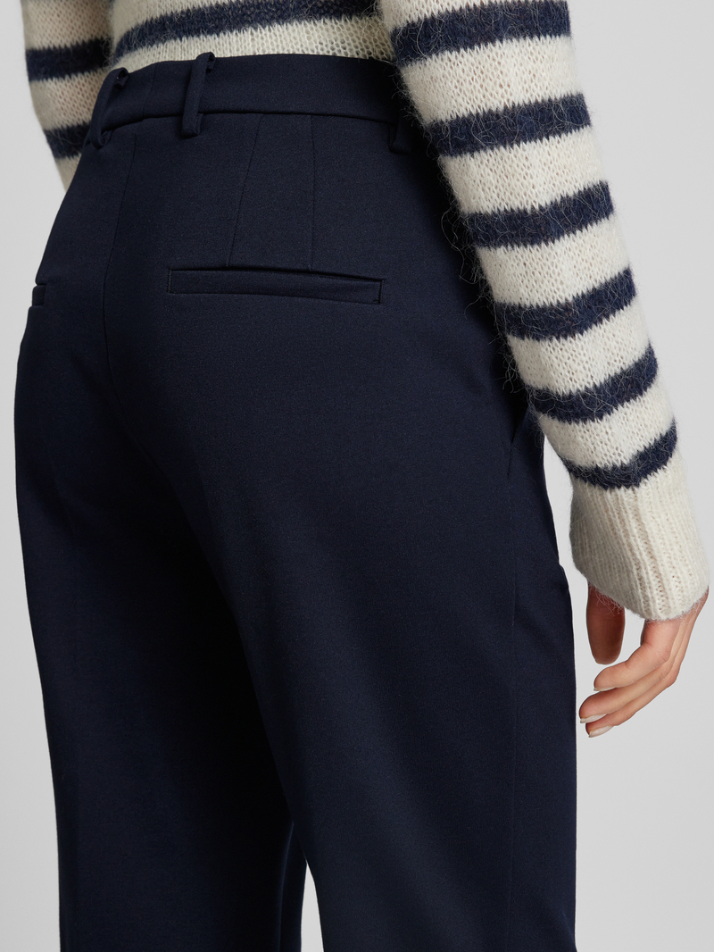 CAMBIO Broek met persplooien model 'KRYSTAL'