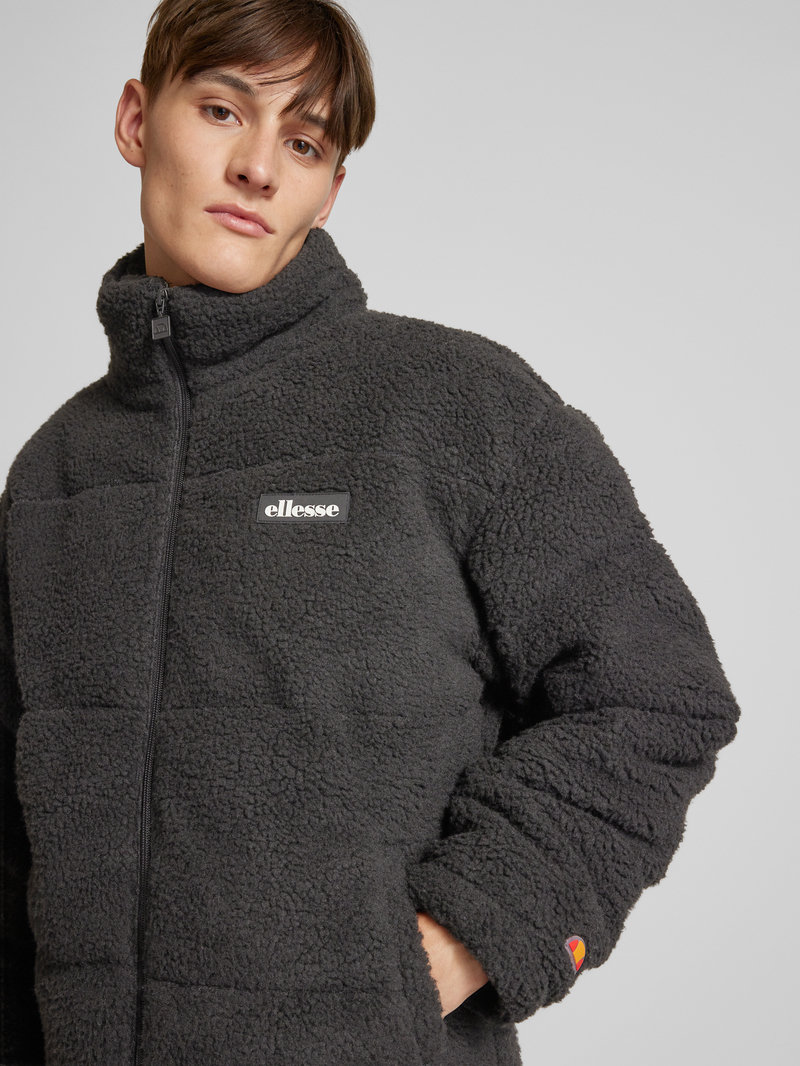 Ellesse Gewatteerd jack met labelpatch model 'GENOVALI