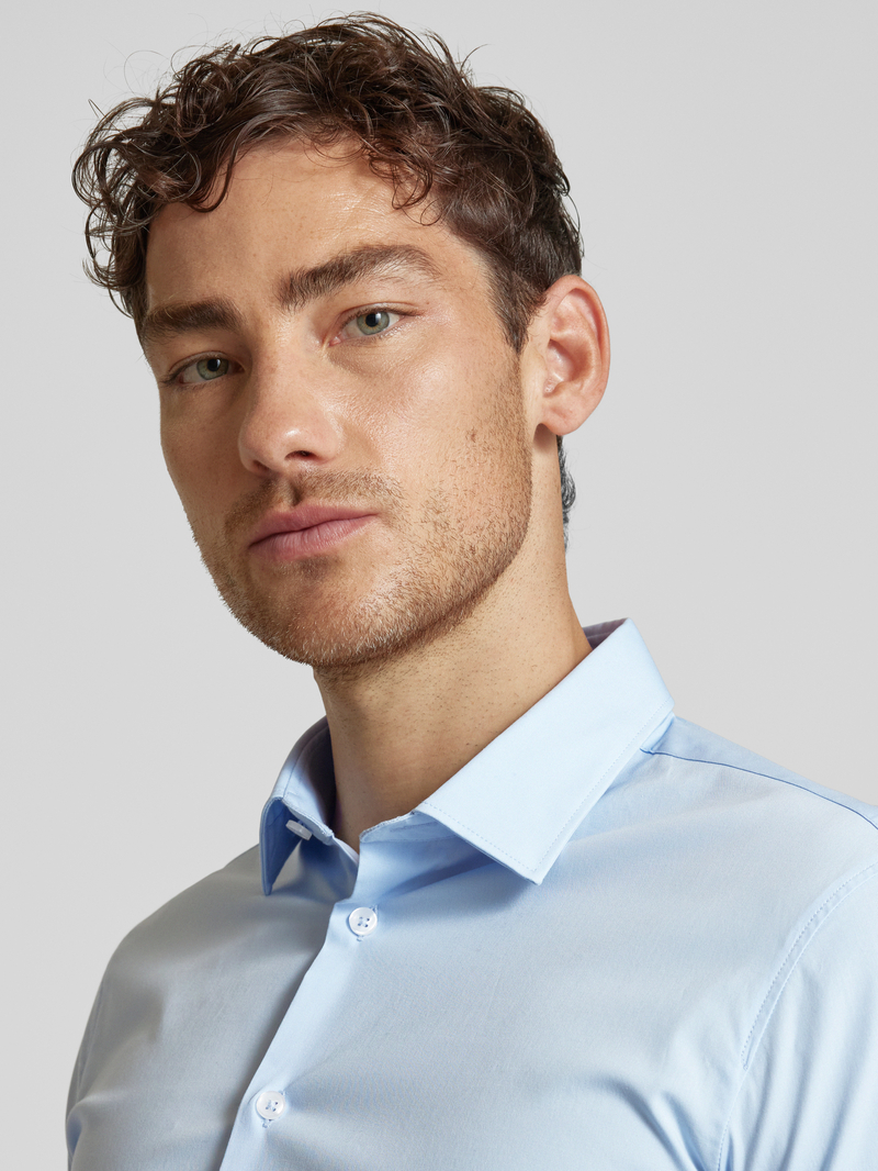 s.Oliver BLACK LABEL Slim fit zakelijk overhemd met stretch