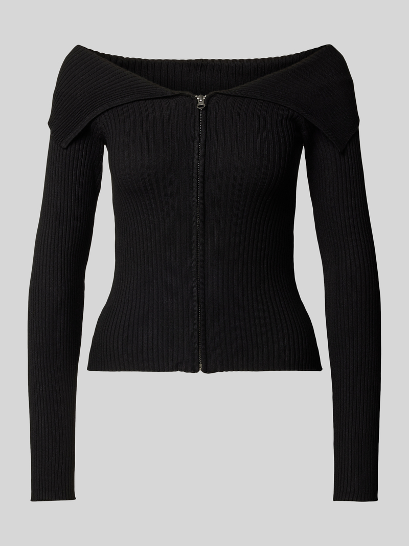 Noisy May Cardigan met deelbare ritssluiting model 'JULIET'