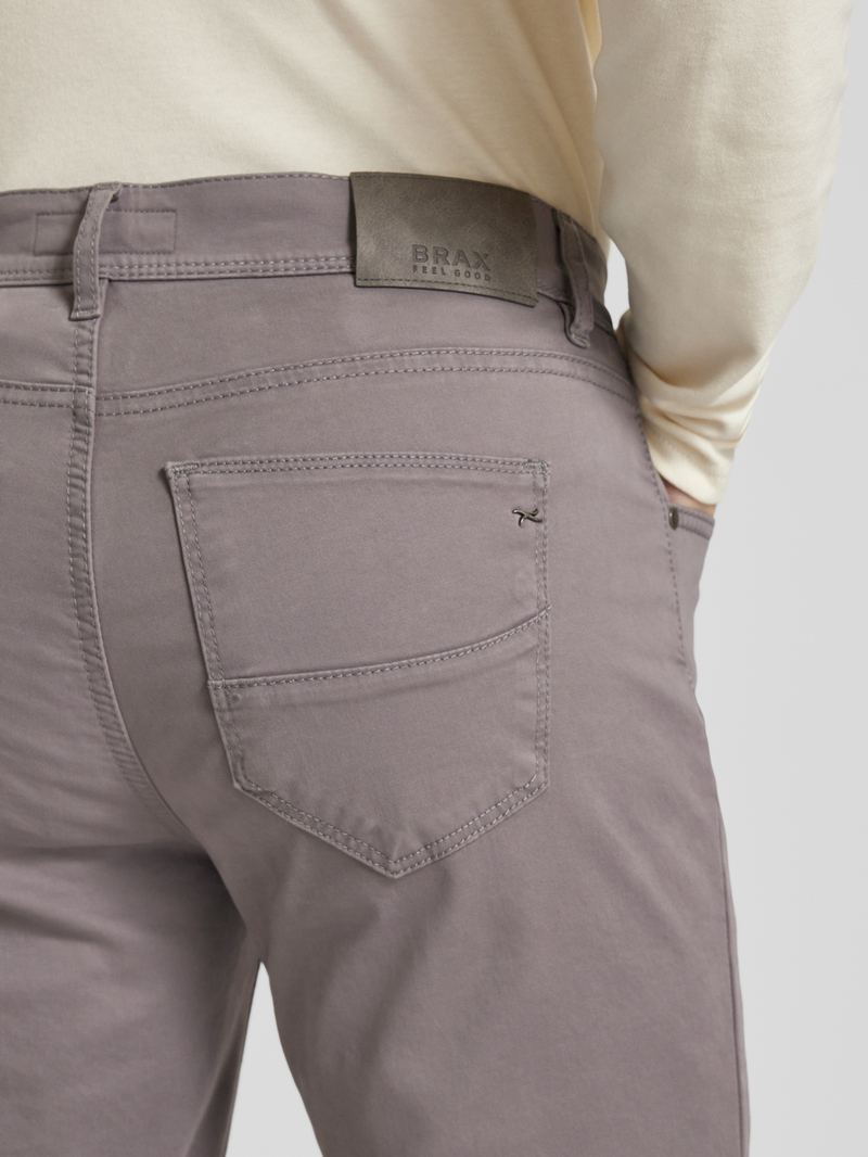 BRAX Stoffen broek met knoop- en ritssluiting model 'CADIZ'