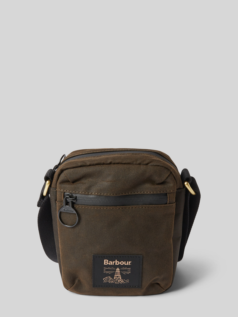 Barbour Schoudertas met labelpatch