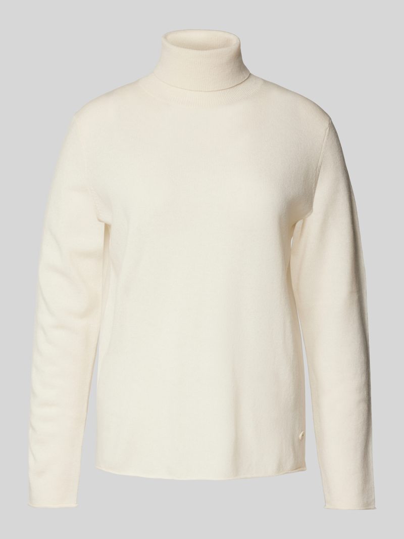 FYNCH-HATTON Gebreide pullover met geribde col