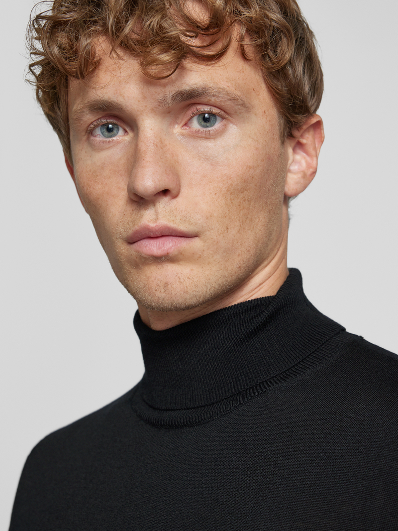Selected Homme Coltrui van wol model 'TRAY'