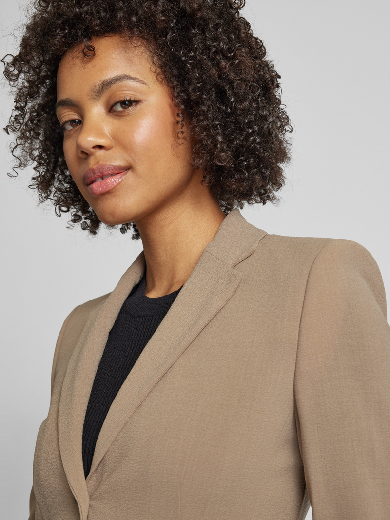 Windsor Wollen blazer met paspelzakken
