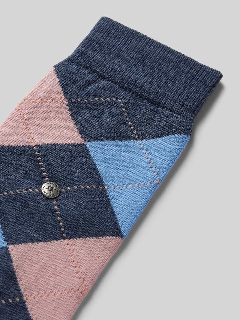 Burlington Sokken van scheerwolmix model 'Marylebone'