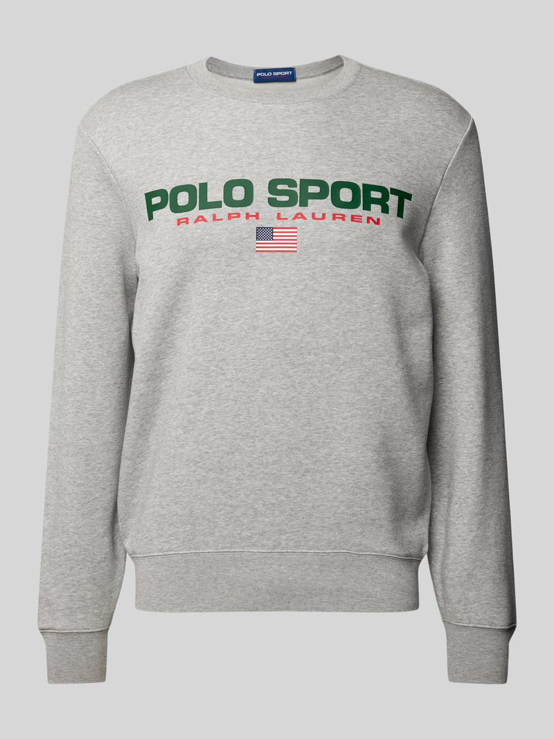 Polo Sport Sweatshirt met labelstitching