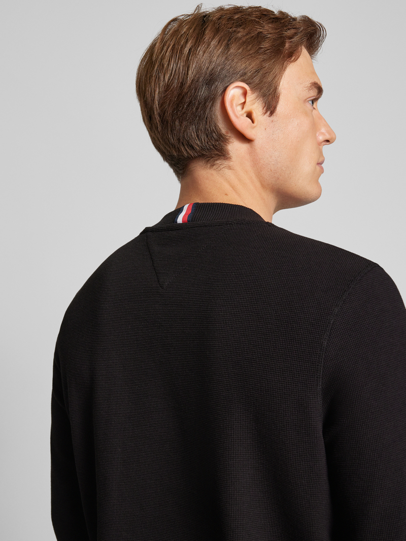 Tommy Hilfiger Regular fit shirt met lange mouwen en labelstitching