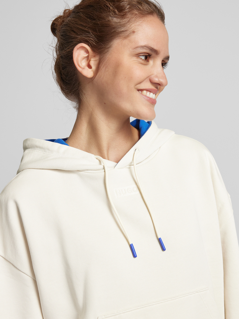 Hugo Blue Hoodie met capuchon