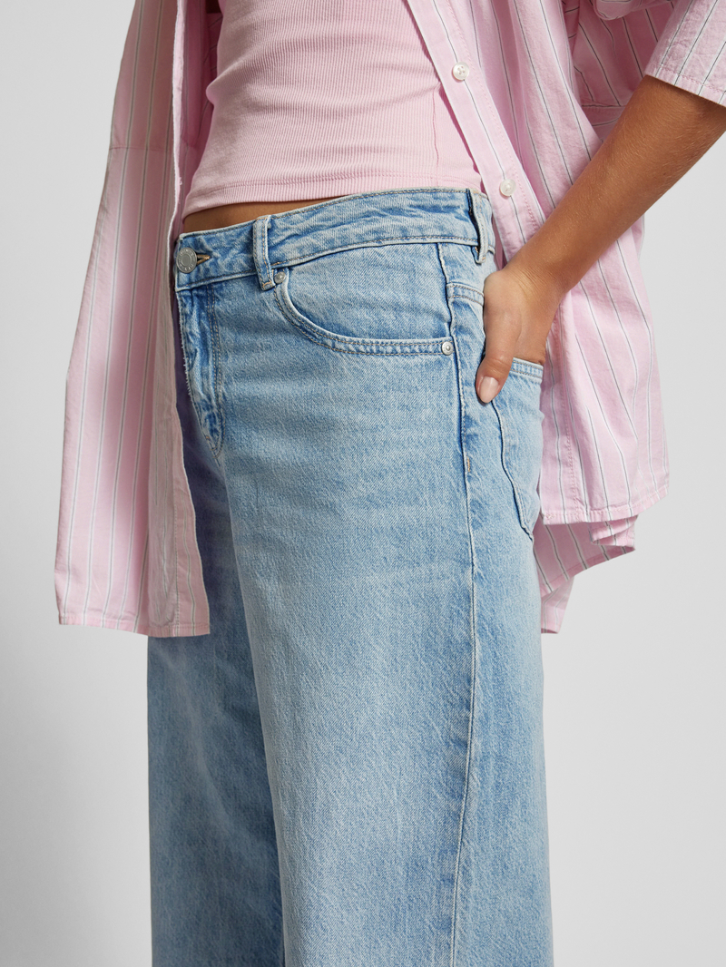 Review Essentials wide leg jeans