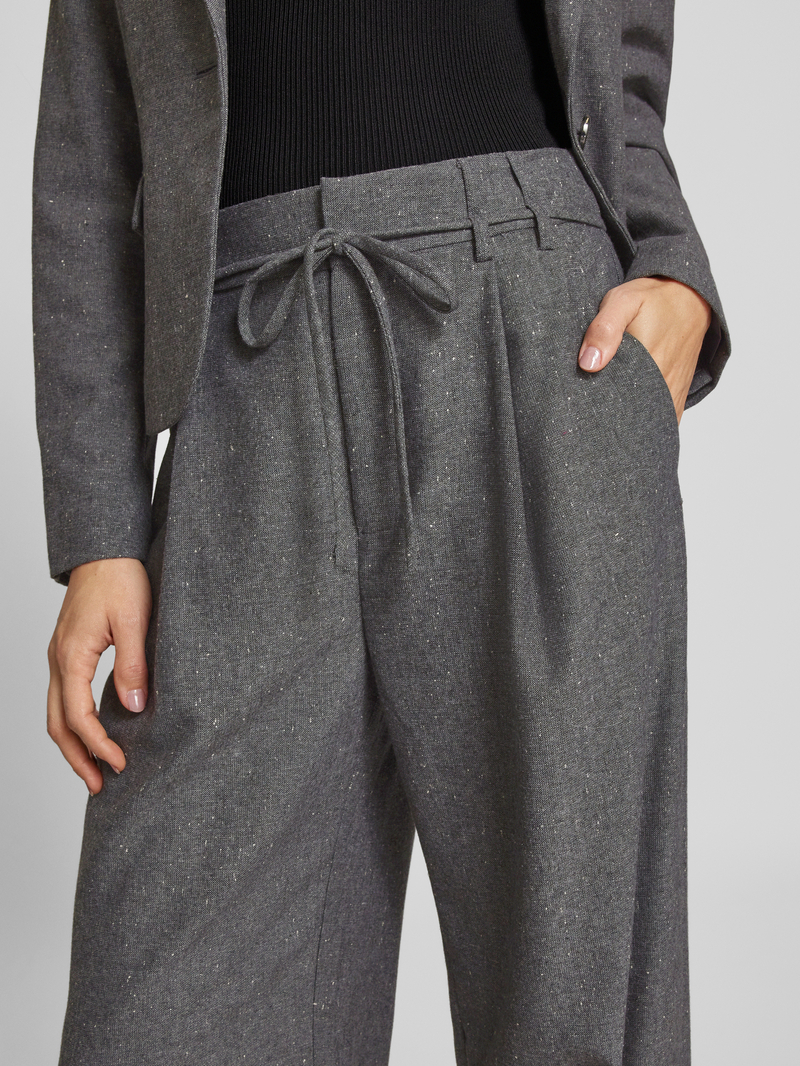 MOS MOSH Broek met wijde pijpen model 'Leslie'