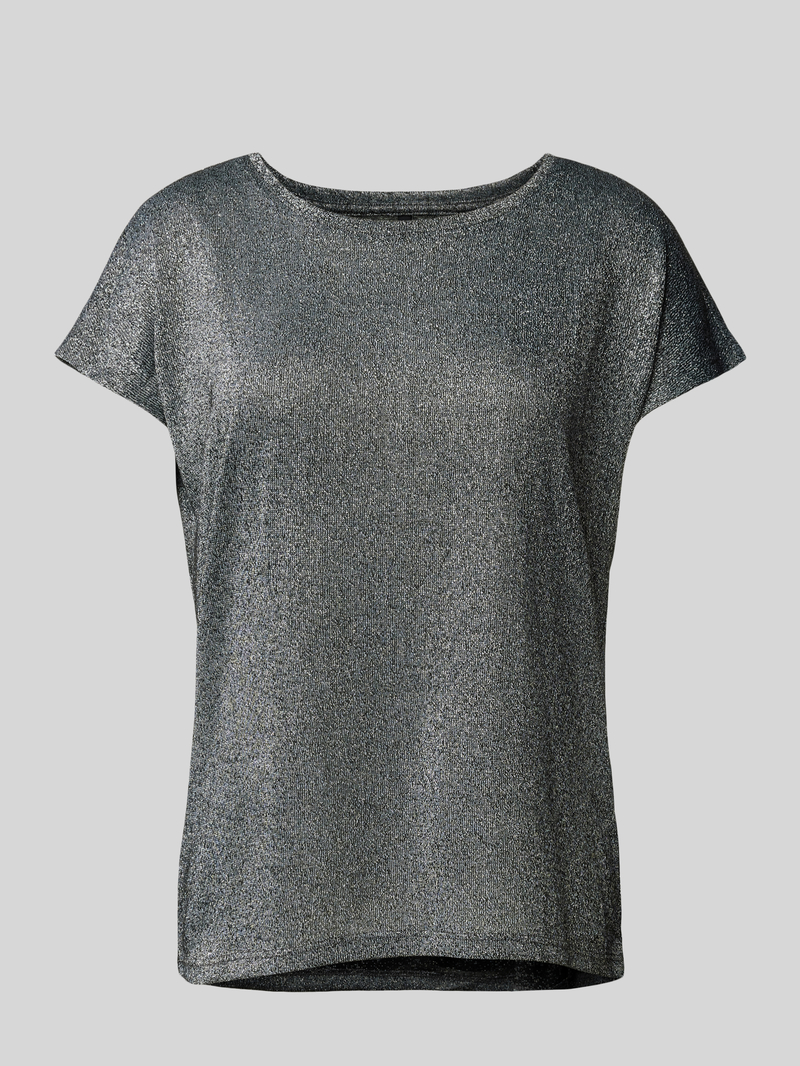 Vero Moda Loose fit top van viscosemix met effectgaren model 'SARAH AVA'