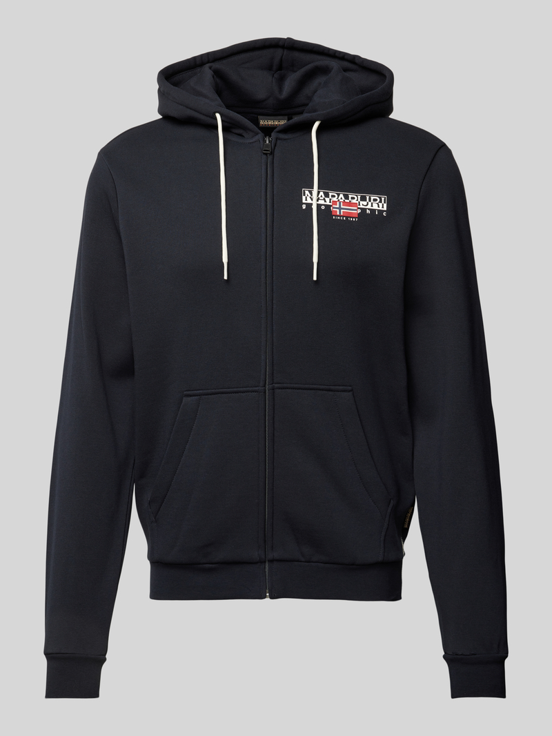 Napapijri Sweatjack met labelstitching model 'AYLMER'