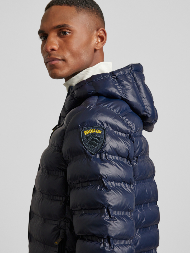Blauer Usa Gewatteerd jack met tweewegsritssluiting model 'CHARLES'