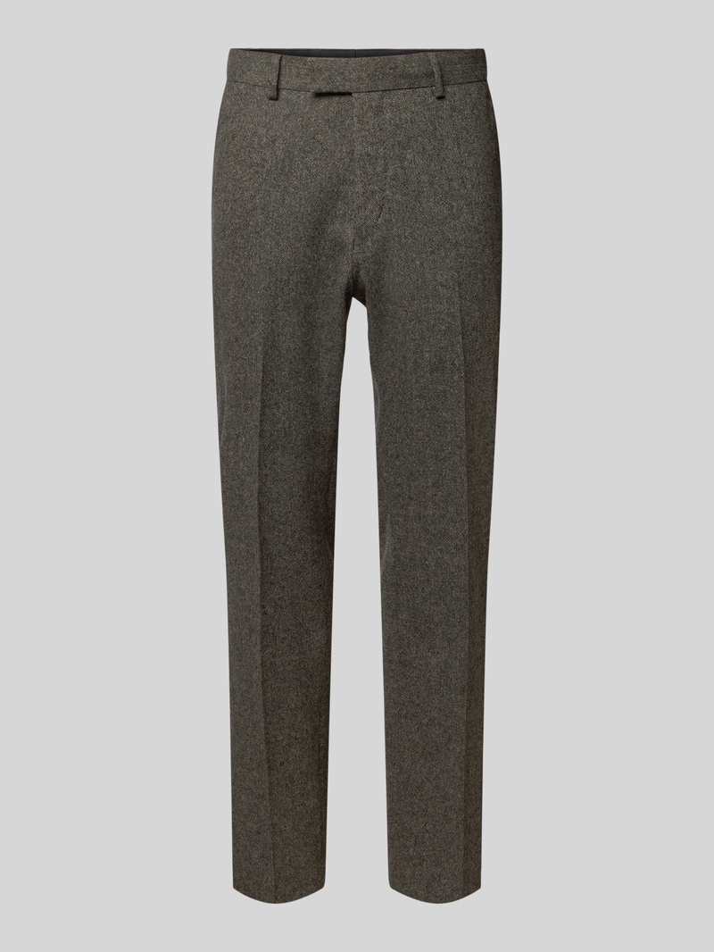 Tiger Of Sweden Regular fit pantalon met persplooien model 'Tenuta'
