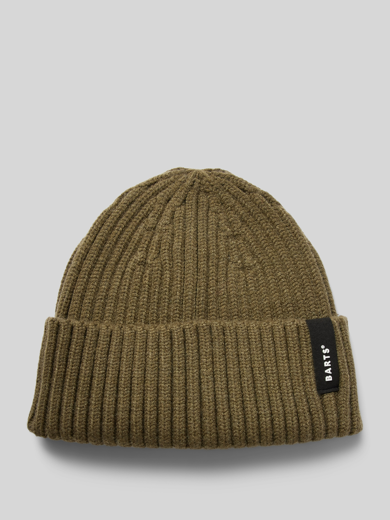 Barts Beanie met labeldetail, model 'SUMTER'