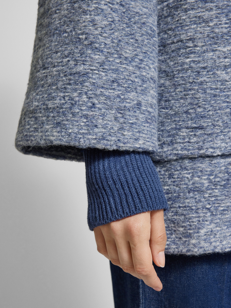 Milo Coats Jack met opstaande kraag model 'Olivia'
