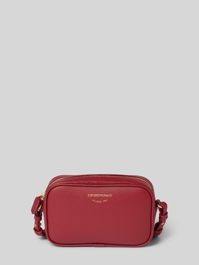 Emporio Armani Schoudertas met labelprint model 'LILLY'