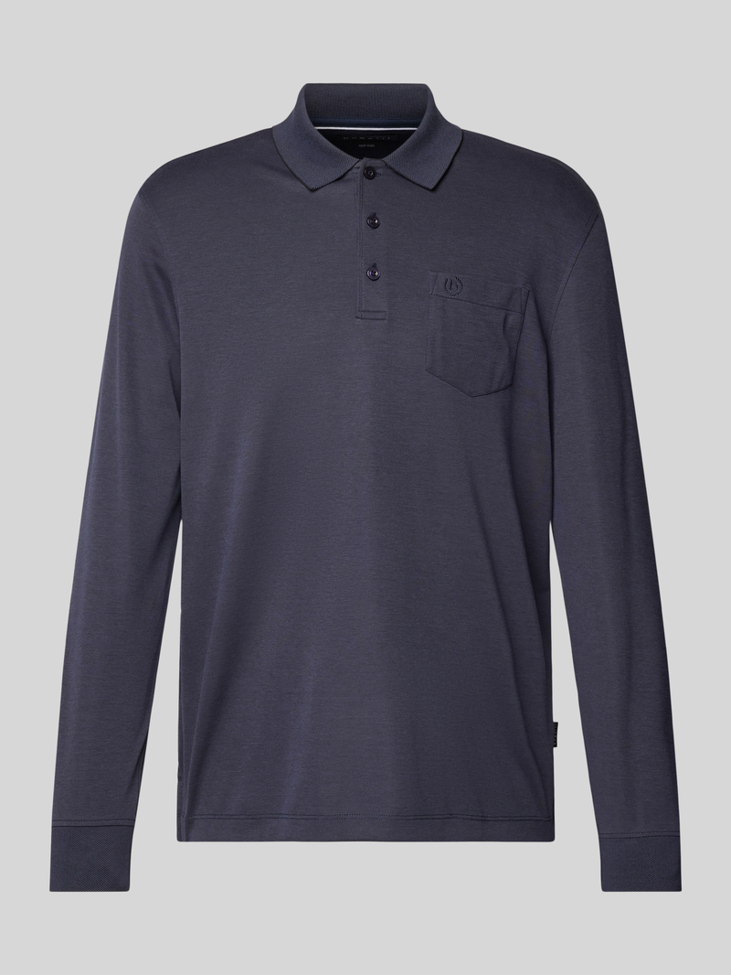 Bugatti Regular fit poloshirt met katoen