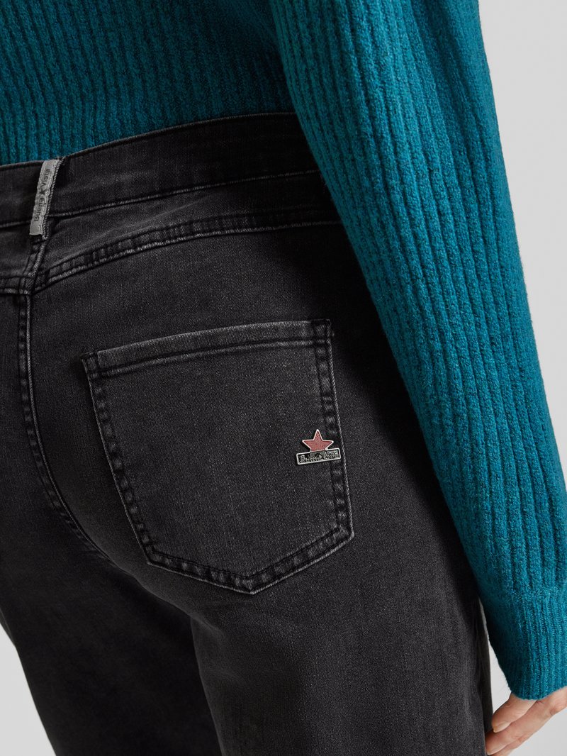 Buena Vista Tapered fit jeans met bandplooien