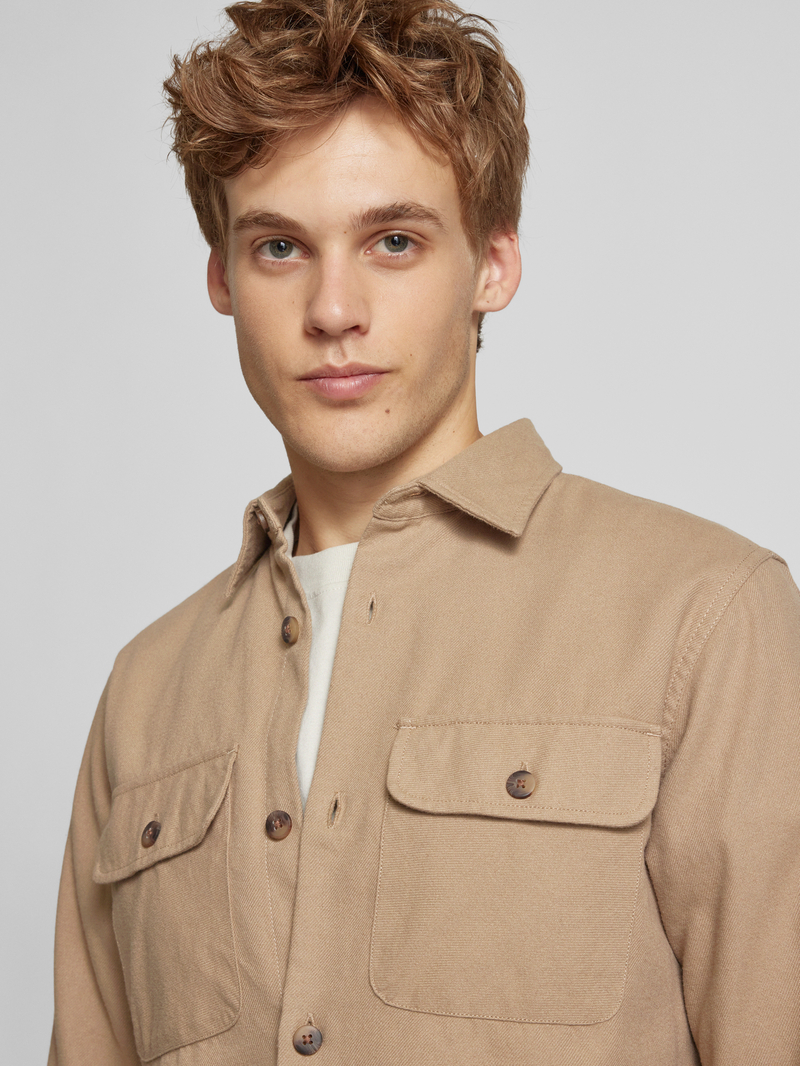 jack & jones Slim fit vrijetijdsoverhemd met borstzakken met klep model 'DARREN'