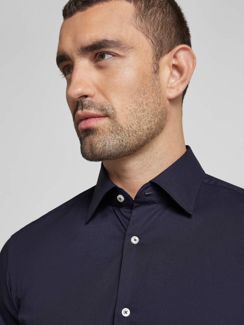 Boss Regular fit zakelijk overhemd met kentkraag model 'Joe'