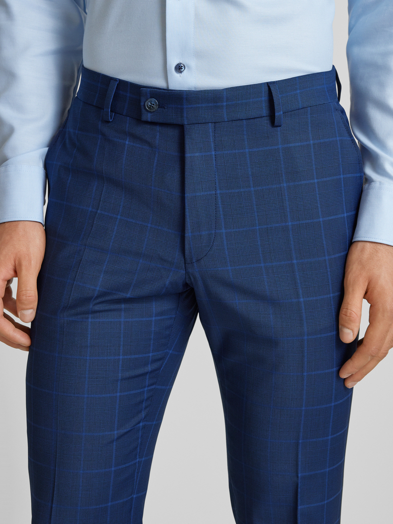 HECHTER PARIS Slim fit pantalon met achterzakken