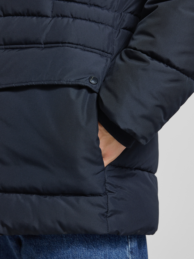 Geox Jack met doorgestikte naden en blinde ritssluiting