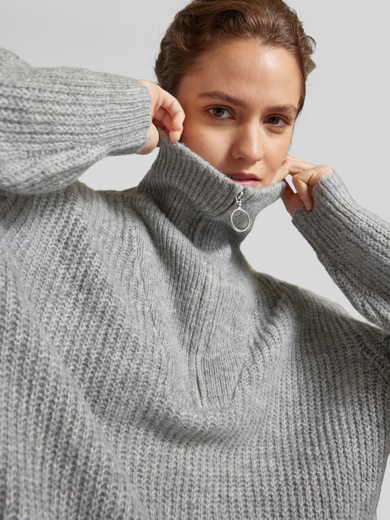 Only Regular fit gebreide pullover met schipperskraag model 'BAKER'