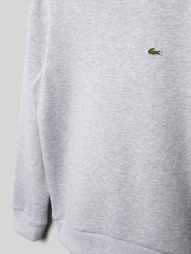 Lacoste Sweatshirt met labelstitching