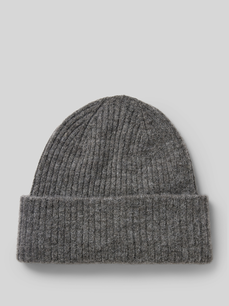 Selected Femme Beanie met brede rand, model 'MALINE'