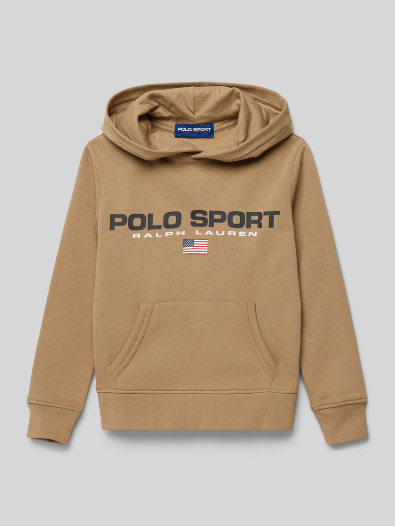 Polo Sport Hoodie met labelprint