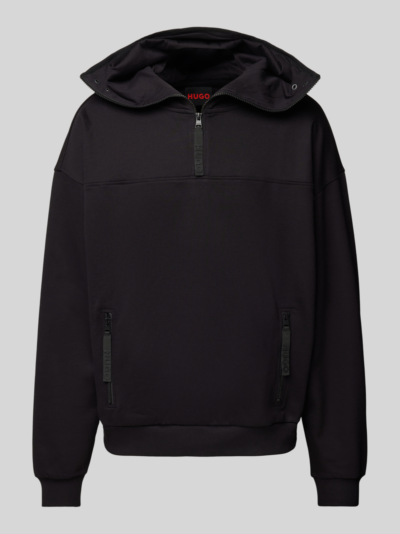 HUGO Sweatshirt met capuchon model 'Dilacktech'