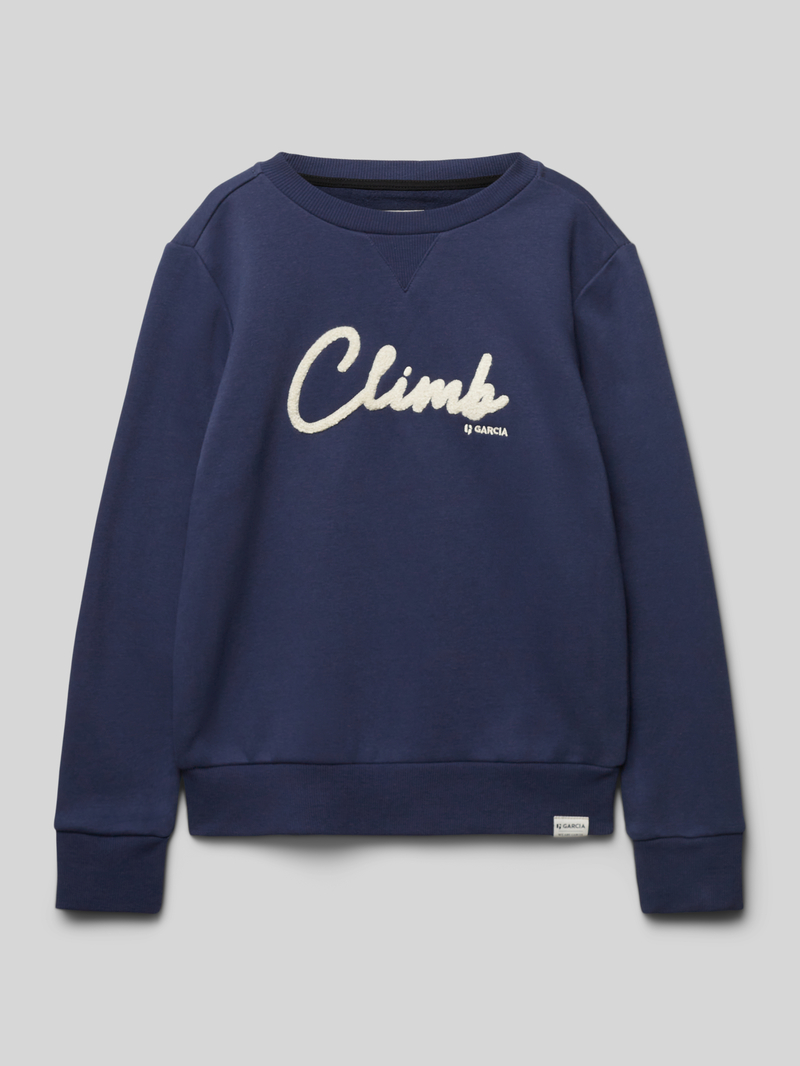 Garcia Sweatshirt met labeldetail