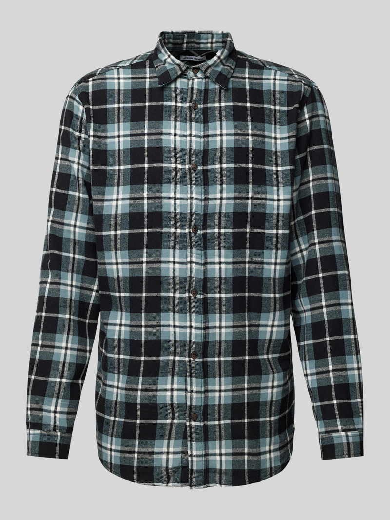 jack & jones Regular fit vrijetijdsoverhemd met kentkraag model 'JOSHUA'