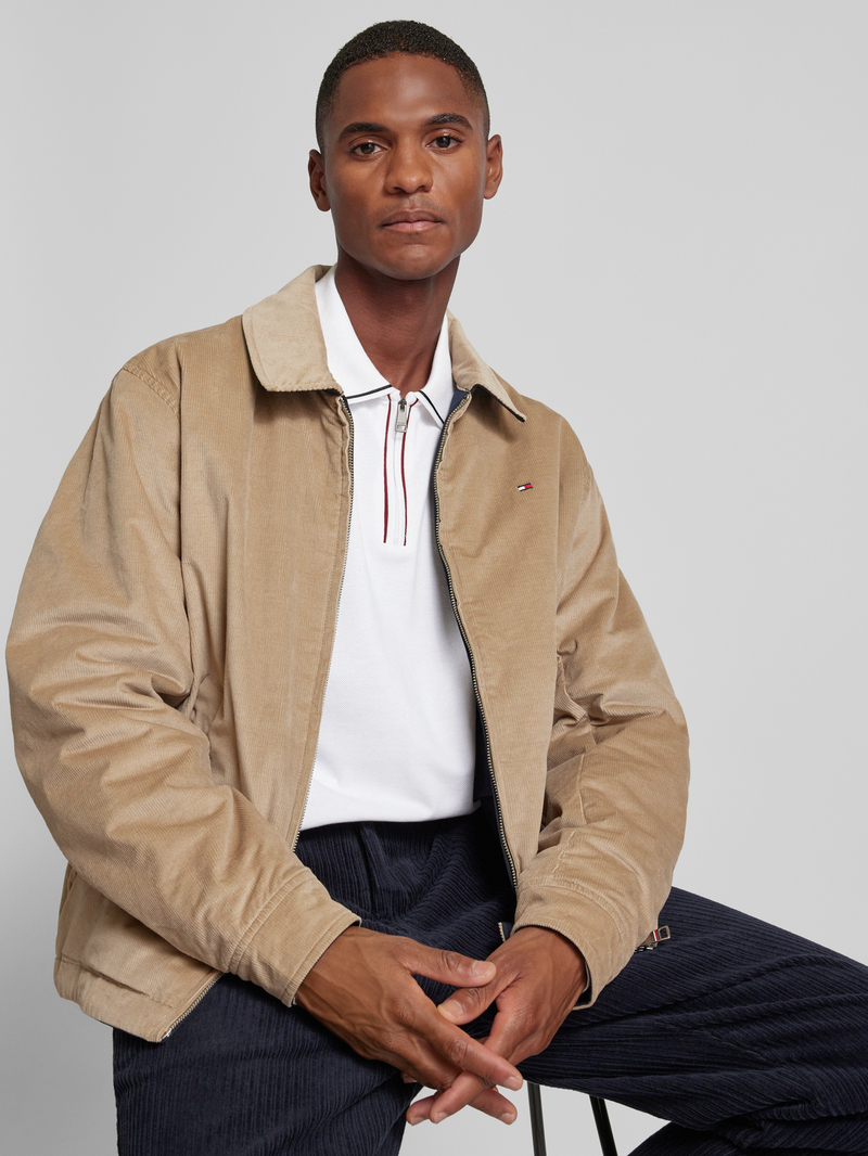 Tommy Hilfiger Slim fit poloshirt met labelstitching