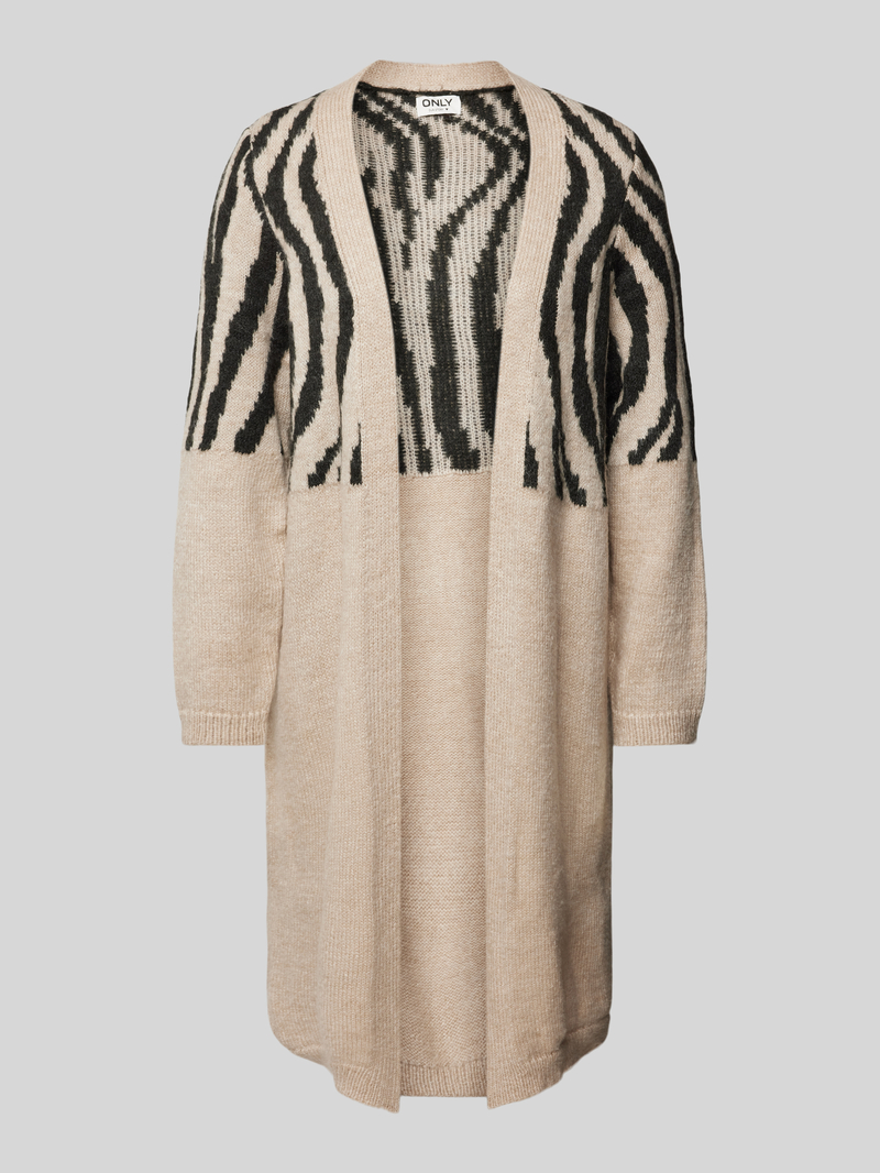 Only Comfort fit cardigan met all-over motief model 'JADA'