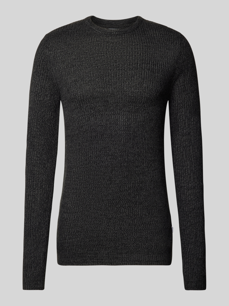 jack & jones Gebreide pullover met ronde hals model 'LEWIS'