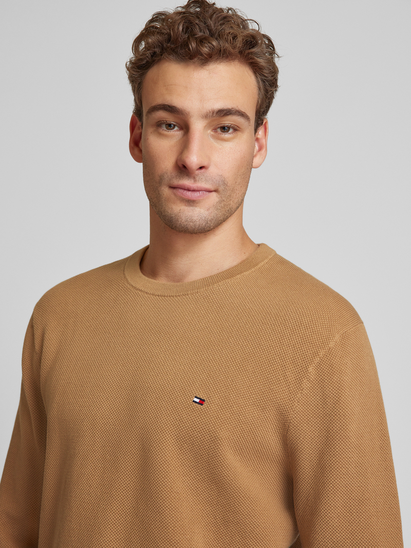 Tommy Hilfiger Gebreide pullover met logostitching