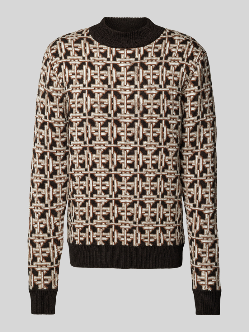 drykorn Gebreide pullover met opstaande kraag model 'Zayn'