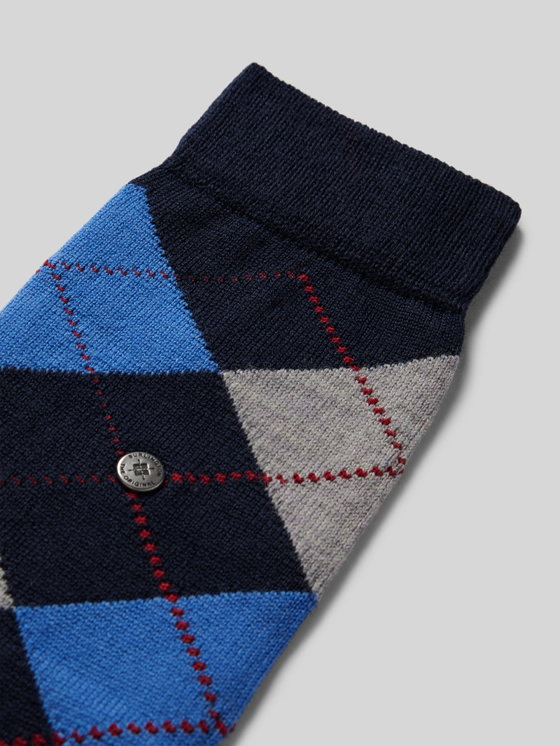 Burlington Sokken van scheerwolmix model 'Marylebone'